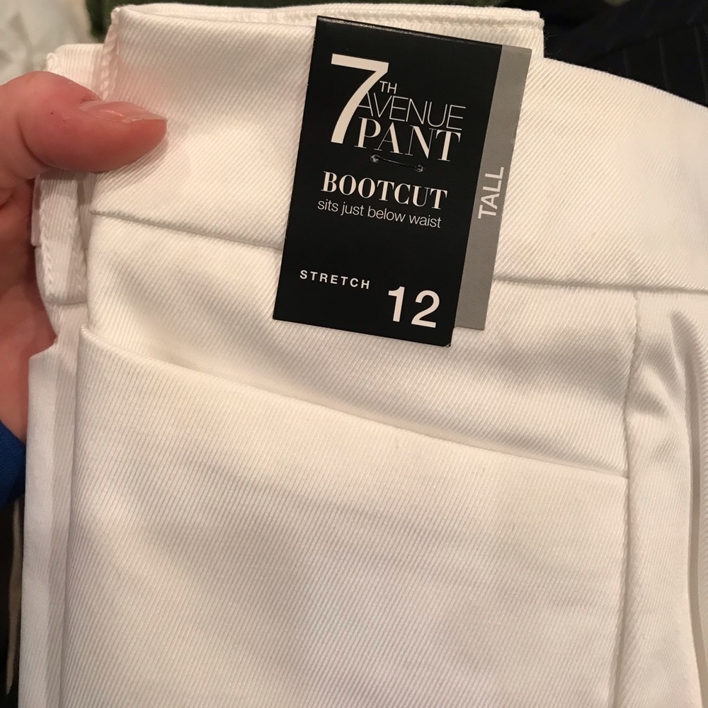 White dress pants